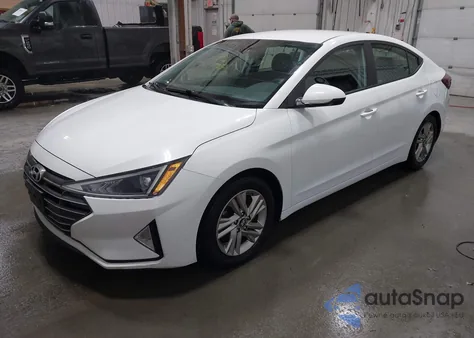 2019 Hyundai Elantra Sel z USA, uszkodzony, nr VIN 5NPD84LF8KH411671
